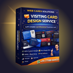Visiting card design